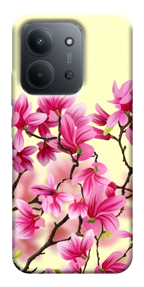 Чехол Цветы сакуры для Xiaomi Redmi 15C (Europe version)