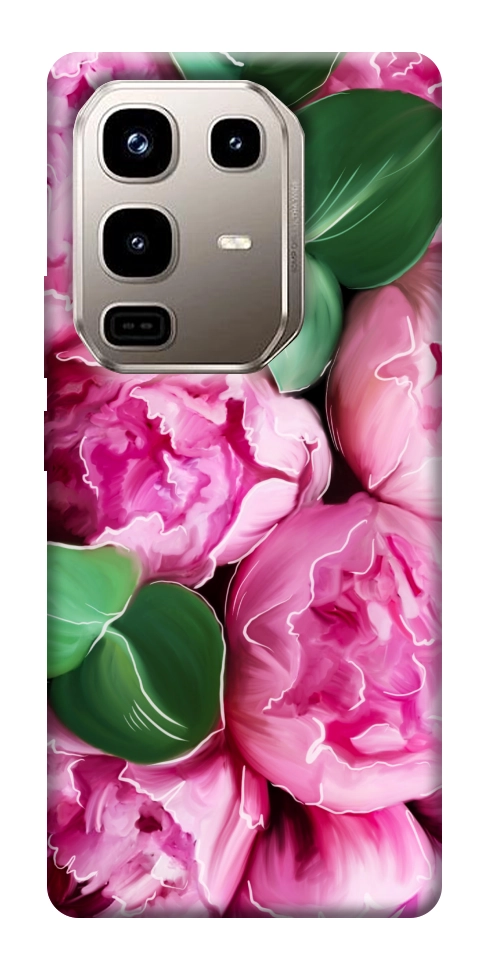 Чехол Пахучие пионы для Infinix Note 50 Pro 4G