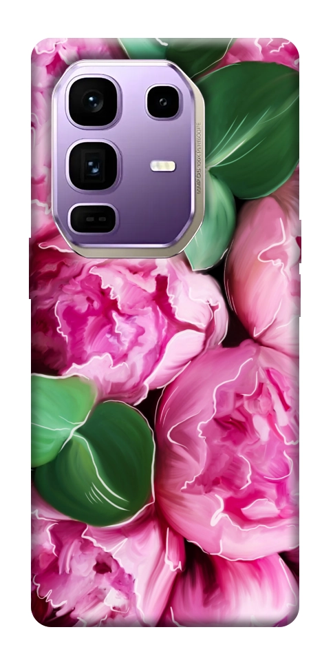 Чехол Пахучие пионы для Infinix Note 50 Pro+