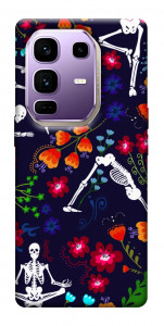 Чехол Yoga skeletons для Infinix Note 50 Pro+