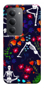 Чехол Yoga skeletons для Xiaomi Redmi 15 (Europe version)