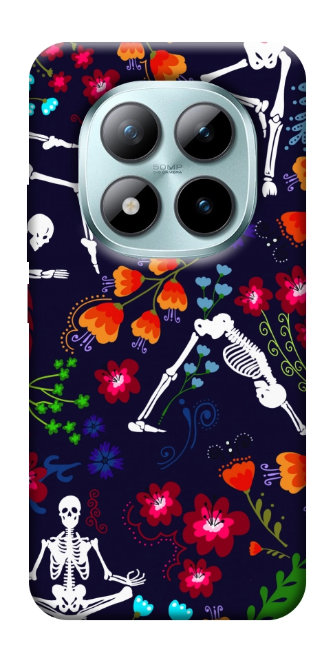 Чехол Yoga skeletons для Xiaomi Redmi Note 15 Pro+ 5G