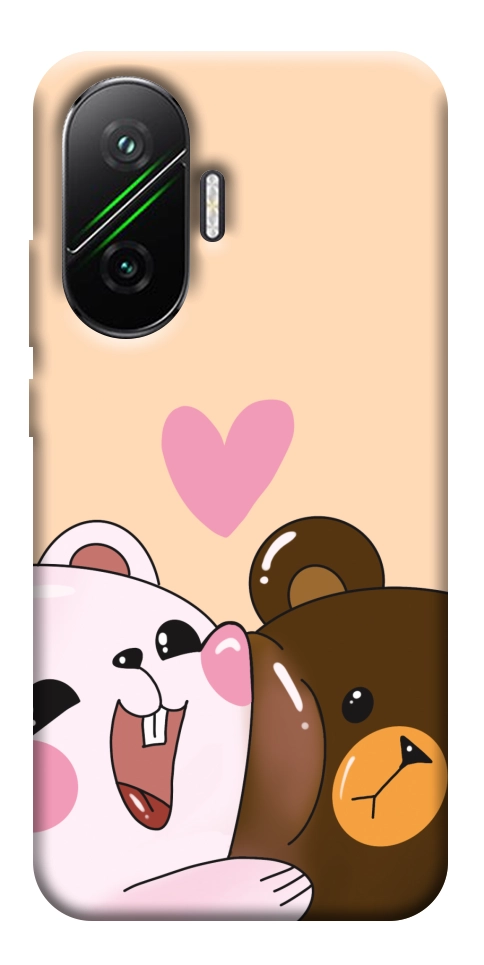 Чехол Медвежата для Xiaomi Poco F7