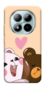 Чехол Медвежата для Xiaomi Redmi Note 15 Pro 5G