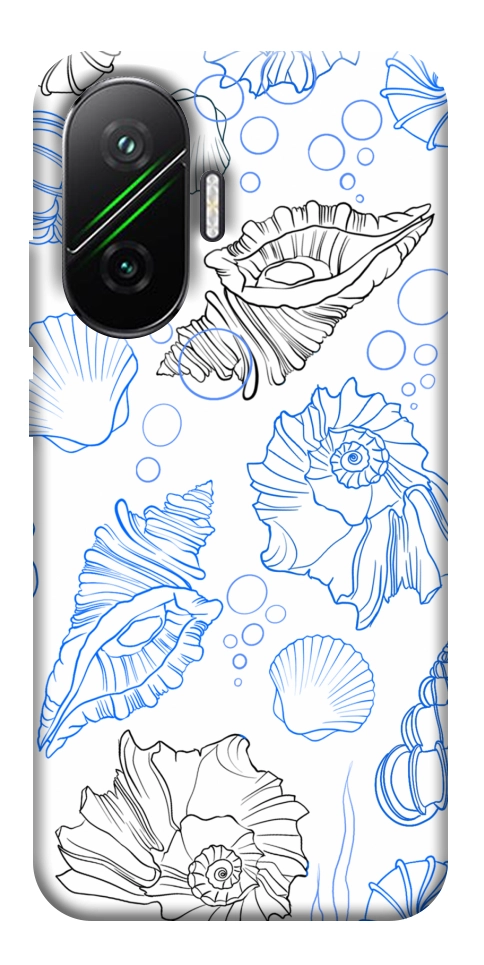 Чехол Морские ракушки для Xiaomi Poco F7