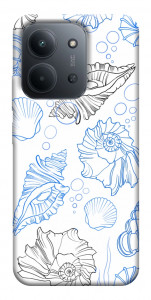 Чехол Морские ракушки для Xiaomi Redmi 15C (Europe version)