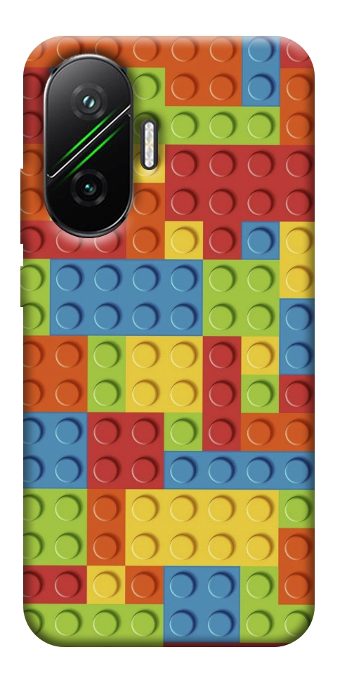 Чехол Цветной конструктор для Xiaomi Poco F7