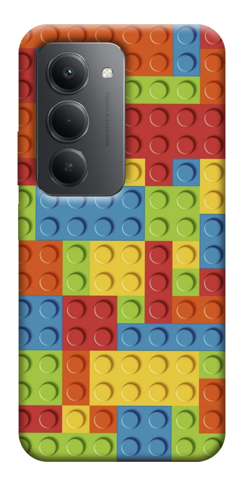 Чехол Цветной конструктор для Xiaomi Redmi 15 (Europe version)