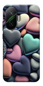 Чехол Каменные сердца для Xiaomi Poco F7