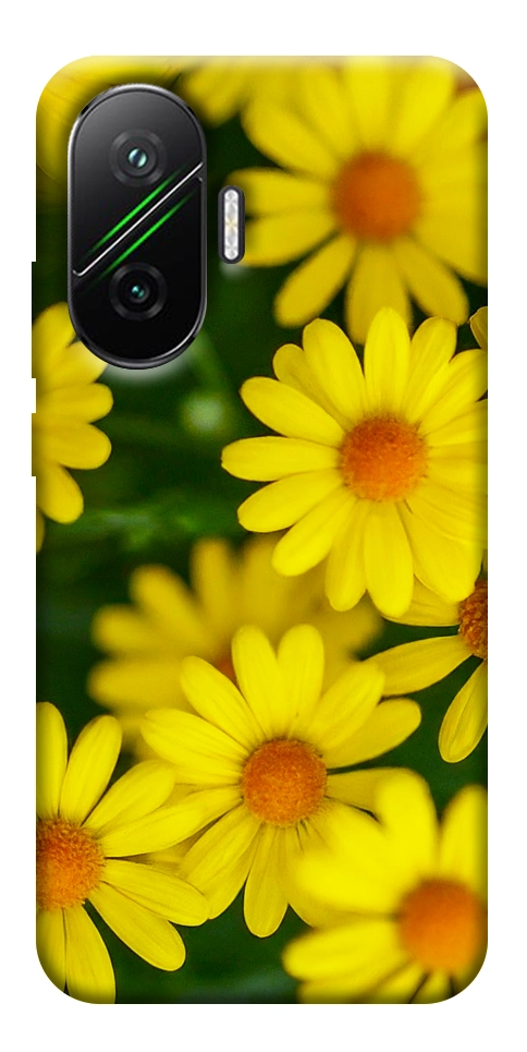 Чехол Yellow chamomiles для Xiaomi Poco F7