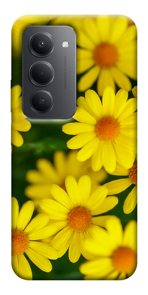 Чехол Yellow chamomiles для Xiaomi Redmi 15 (Europe version)