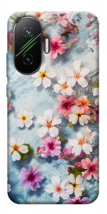 Чехол Floating flowers для Xiaomi Poco F7