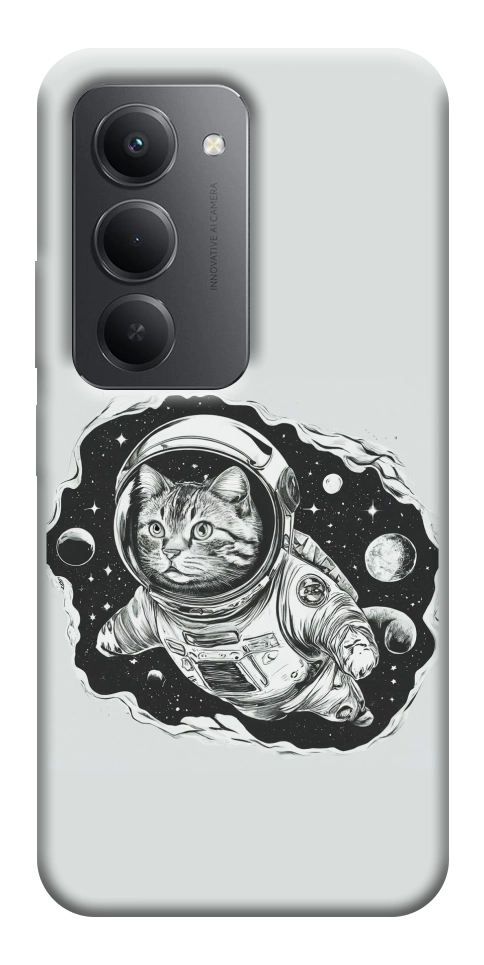 Чехол Кот космонавт для Xiaomi Redmi 15 (Europe version)