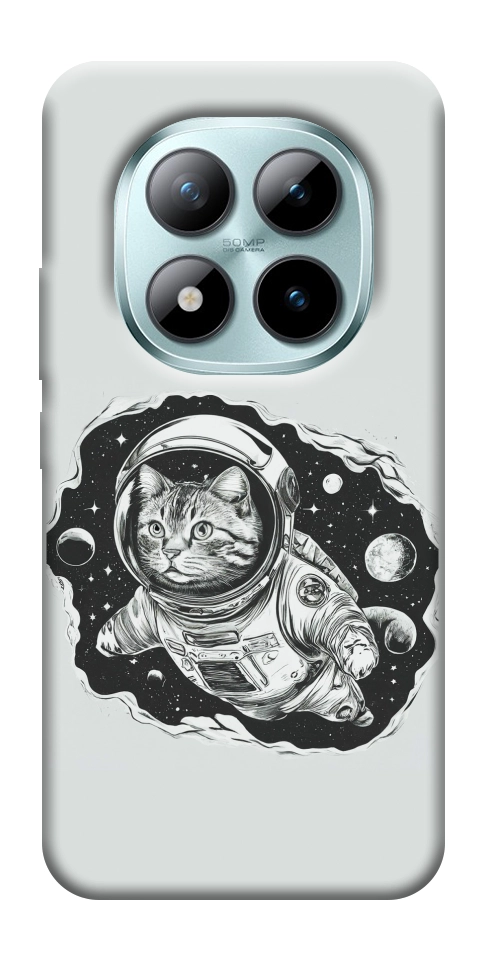 Чехол Кот космонавт для Xiaomi Redmi Note 15 Pro+ 5G