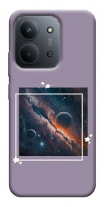 Чехол Космос в квадрате для Xiaomi Redmi 15C (Europe version)