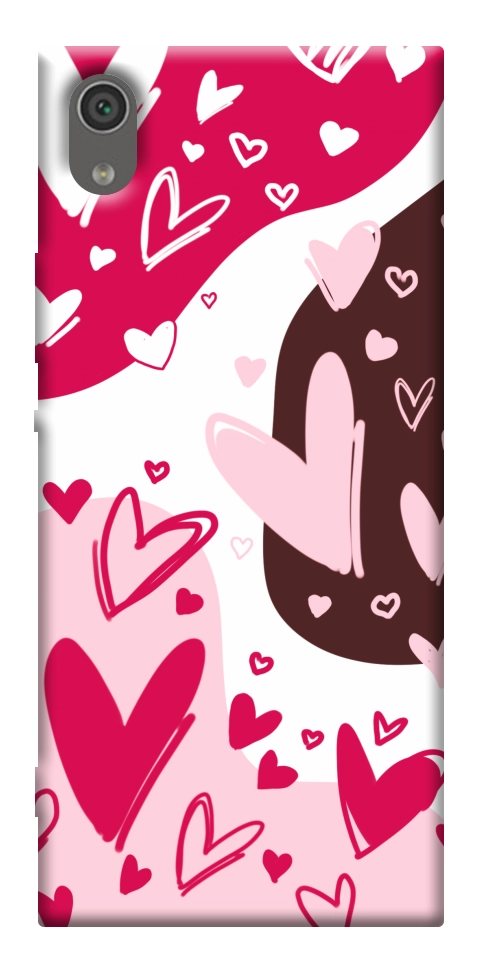 Чехол Hearts mood для Sony Xperia XA1