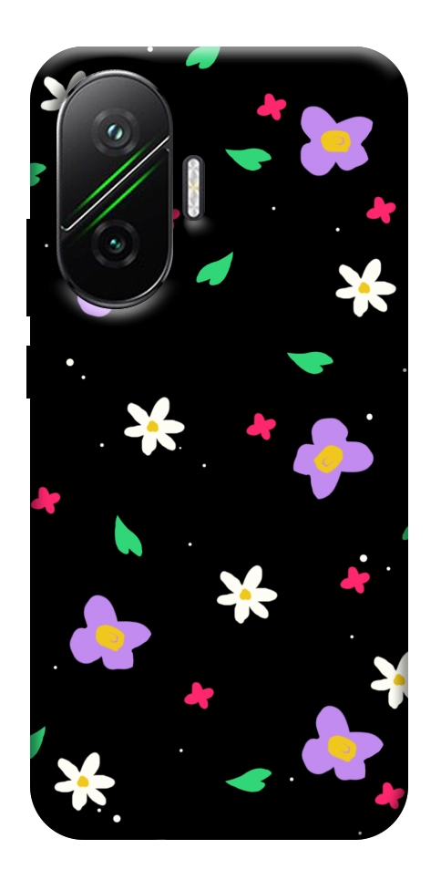 Чехол Цветы и лепестки для Xiaomi Poco F7