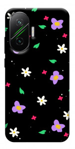 Чехол Цветы и лепестки для Xiaomi Poco F7