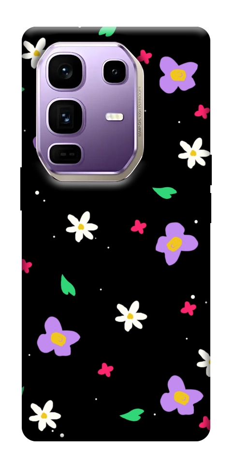 Чехол Цветы и лепестки для Infinix Note 50 Pro+