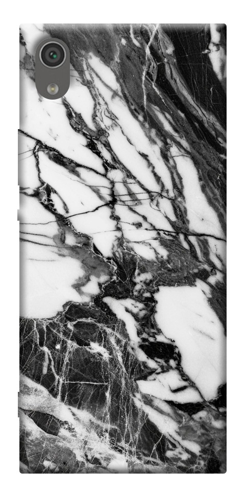 Чехол Calacatta black marble для Sony Xperia XA1