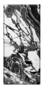 Чехол Calacatta black marble для Sony Xperia XA1