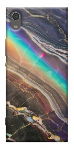 Чехол Радужный мрамор для Sony Xperia XA1