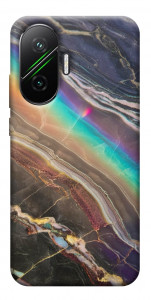 Чехол Радужный мрамор для Xiaomi Poco F7