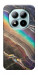 Чехол Радужный мрамор для Xiaomi Redmi Note 15 Pro 5G