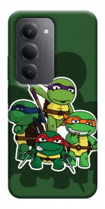 Чехол Green turtles для Xiaomi Redmi 15 (Europe version)