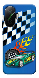 Чехол Гоночная машинка для Xiaomi Poco F7