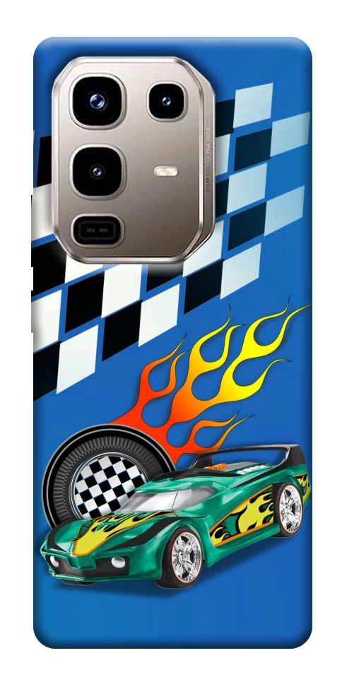 Чехол Гоночная машинка для Infinix Note 50 Pro 4G