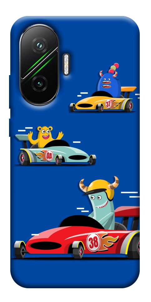 Чехол Монстры и машинки для Xiaomi Poco F7