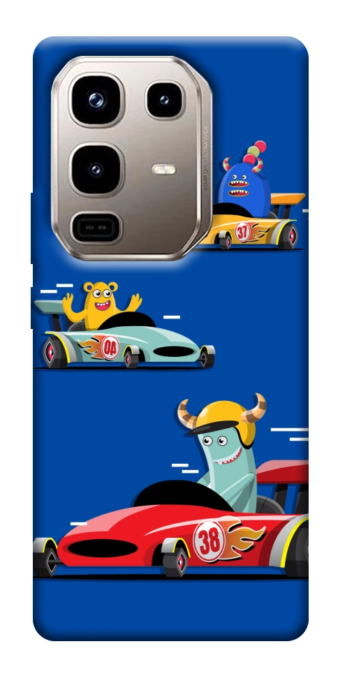 Чехол Монстры и машинки для Infinix Note 50 Pro 4G