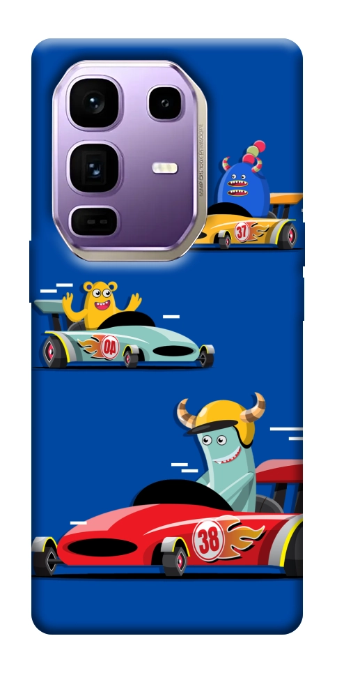 Чехол Монстры и машинки для Infinix Note 50 Pro+