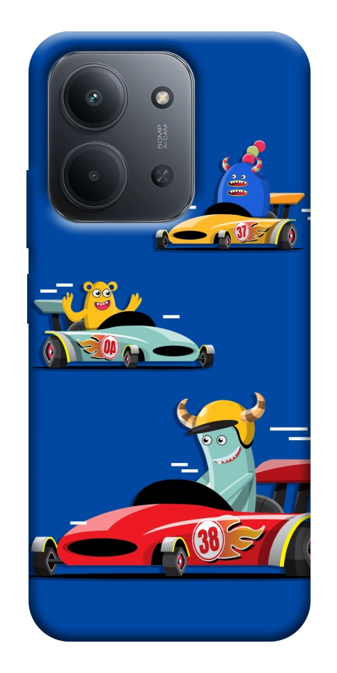 Чохол Монстри та машинки для Xiaomi Redmi 15C (Europe version)