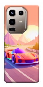 Чехол Машинка на закате для Infinix Note 50 Pro 4G