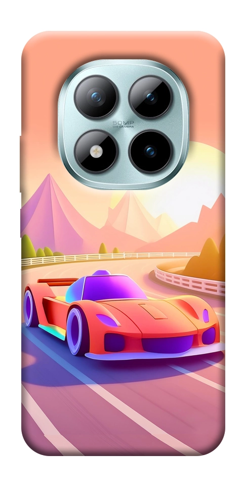 Чохол Машинка на заході сонця для Xiaomi Redmi Note 15 Pro+ 5G