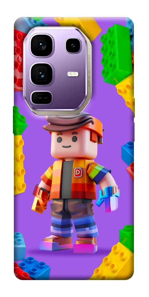 Чехол Colorful constructor для Infinix Note 50 Pro+