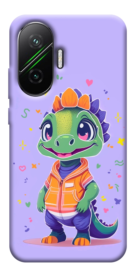 Чехол Мультяшный динозаврик для Xiaomi Poco F7