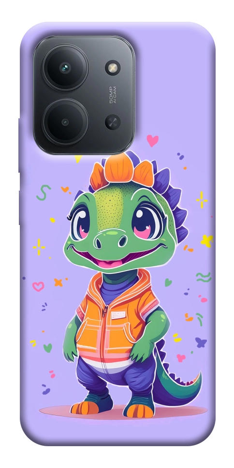 Чехол Мультяшный динозаврик для Xiaomi Redmi 15C (Europe version)