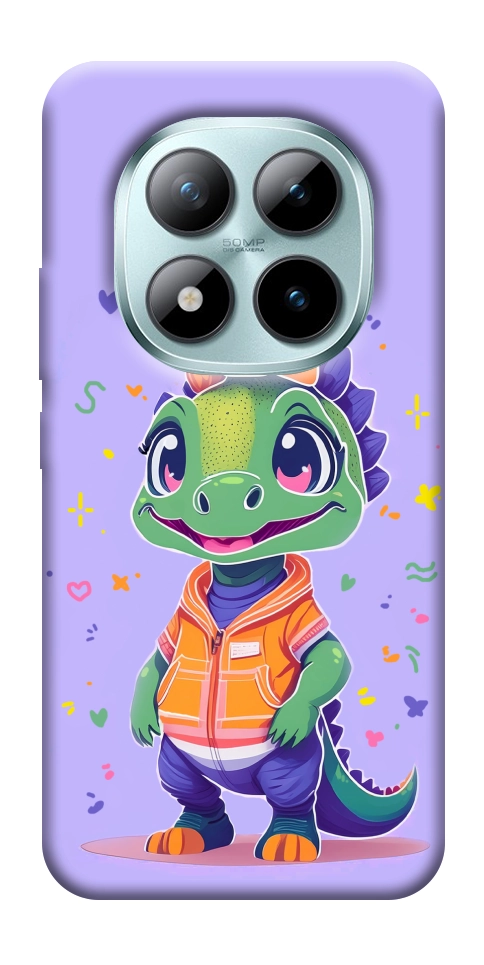 Чехол Мультяшный динозаврик для Xiaomi Redmi Note 15 Pro+ 5G