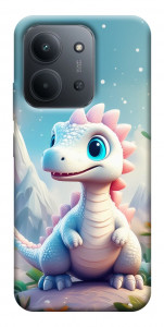 Чехол Белый дракоша для Xiaomi Redmi 15C (Europe version)