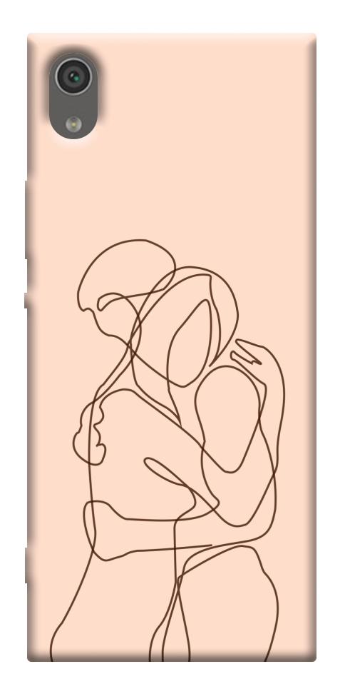 Чехол Couple line для Sony Xperia XA1