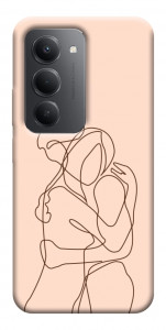 Чехол Couple line для Xiaomi Redmi 15 (Europe version)