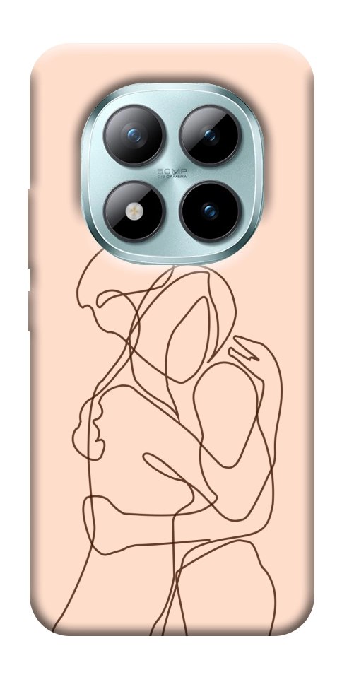 Чехол Couple line для Xiaomi Redmi Note 15 Pro 5G