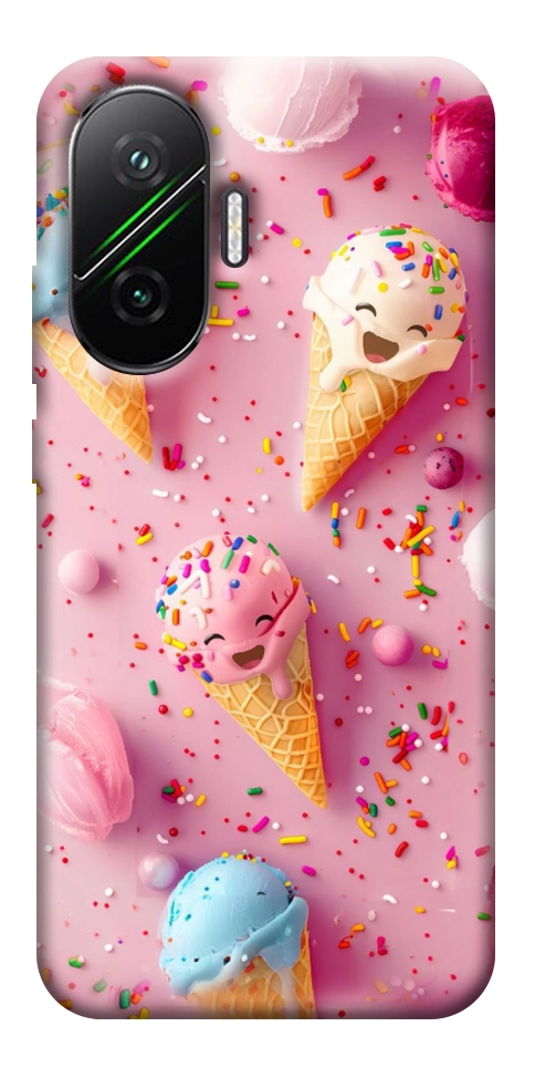 Чехол Веселое мороженое для Xiaomi Poco F7