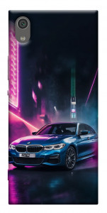 Чехол Неоновое BMW для Sony Xperia XA1
