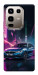 Чехол Неоновое BMW для Infinix Note 50 Pro 4G
