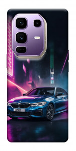 Чехол Неоновое BMW для Infinix Note 50 Pro+