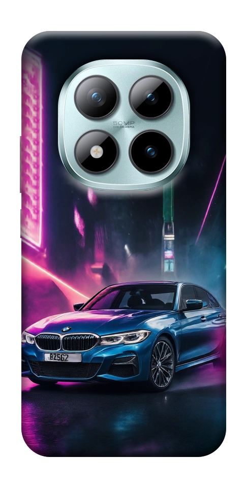 Чехол Неоновое BMW для Xiaomi Redmi Note 15 Pro+ 5G